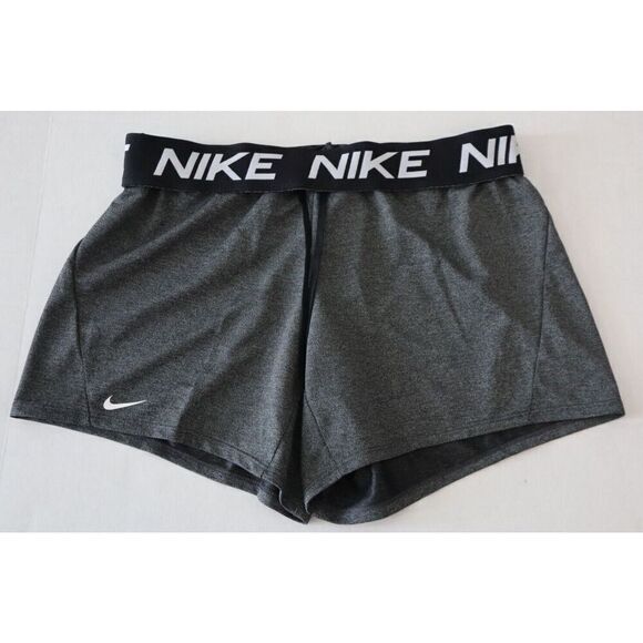 Nike W73902 Women's Sz Small Black Heather DRI-Fit Athletic Attack Shorts - Picture 5 of 6